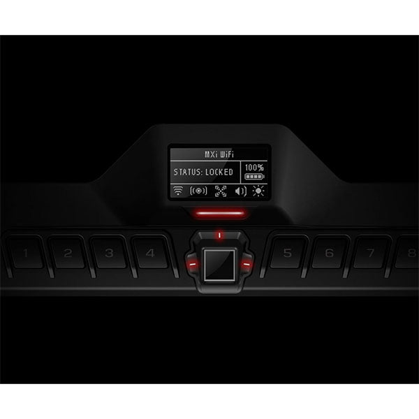 Coffre-fort mobile MX SERIES Bluetooth, couvert noir (biométrique)