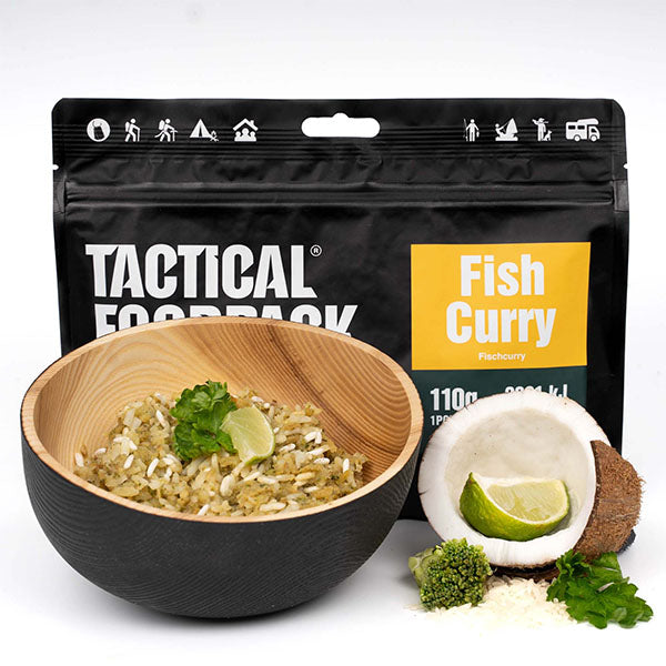 Curry de poisson et riz, 110g