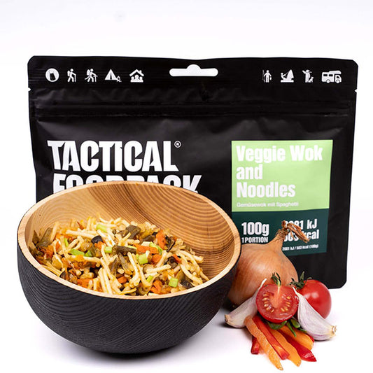 Wok végétarien et nouilles, 100g