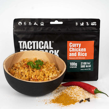 Curry Chicken & Reis, 100g