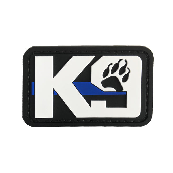 Morale Patch / Klett-Patch - K9 - BLUE LINE