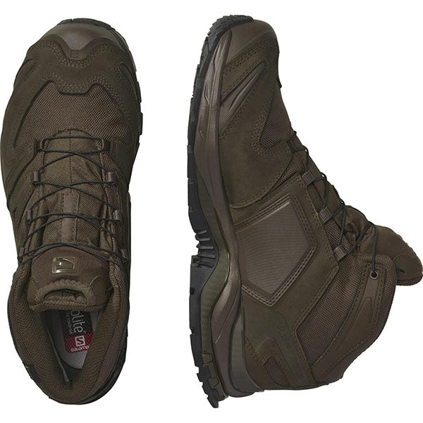 Einsatzschuh XA FORCES MID GTX EN, earth brown