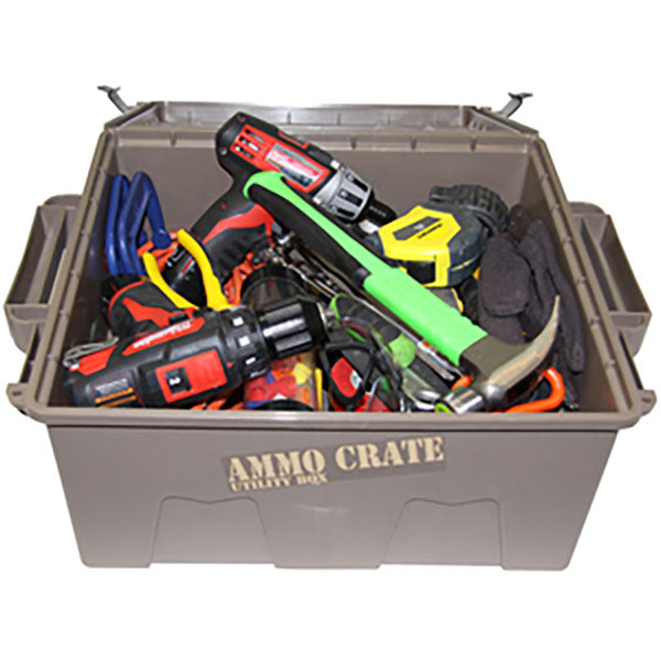 Boîte à munitions AMMO CRATE UTILITY BOX ACR8, terre foncée