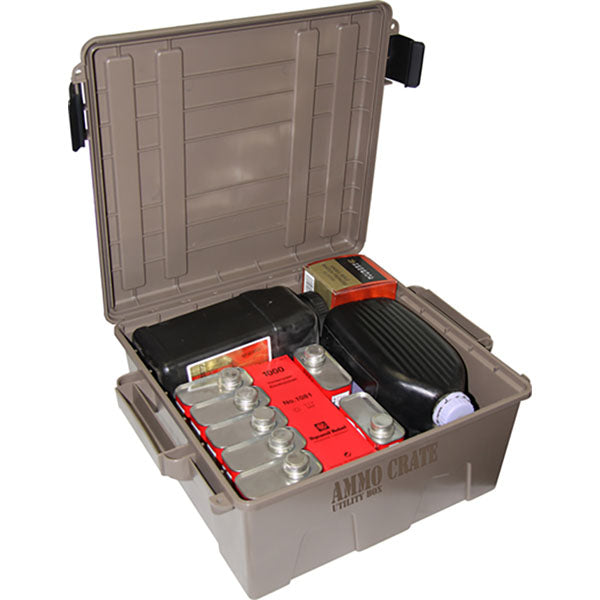 Boîte à munitions AMMO CRATE UTILITY BOX ACR8, terre foncée