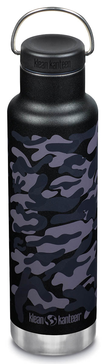 Bouteille, Klean Kanteen, camouflage, à double paroi, environ 592 ml