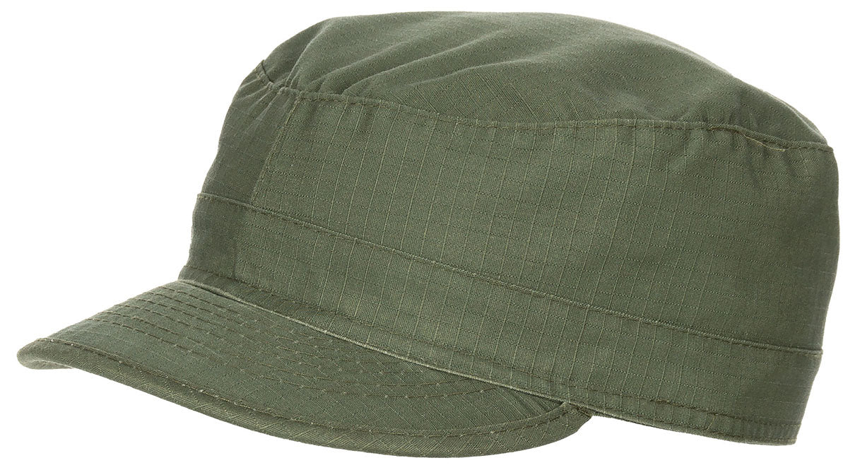 Casquette US BDU, anti-déchirure, délavée à la pierre olive