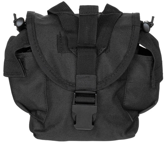 Trinkflaschen Tasche, "MOLLE", schwarz