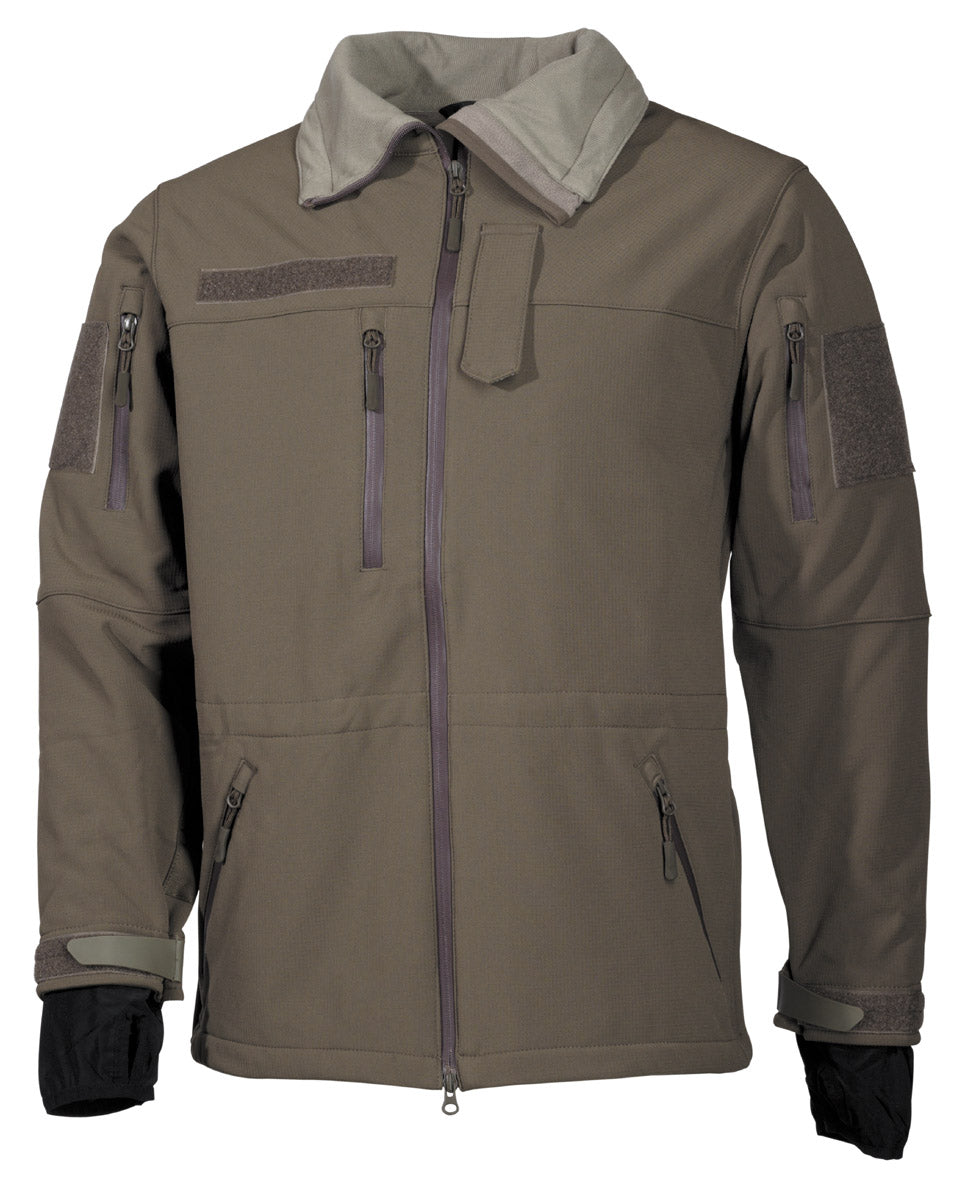 Softshell Jacke, "High Defence", oliv