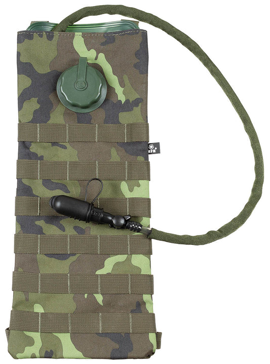 Système d'hydratation, "MOLLE", 2,5 l, avec sac en TPU, camouflage M 95 CZ