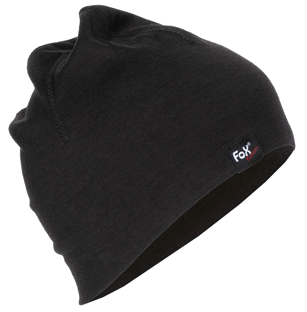 Bonnet "Merino Lite", noir