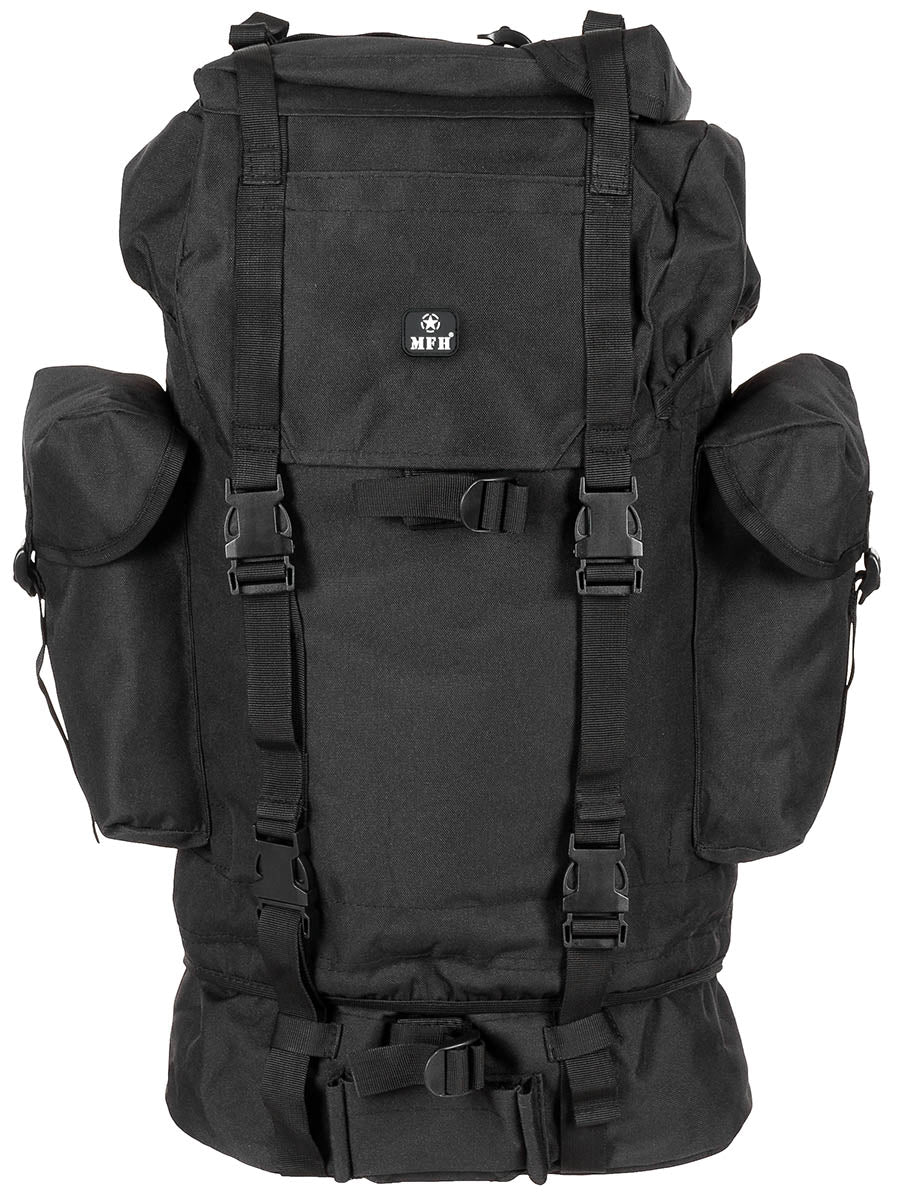 Sac à dos de combat BW, 65 l, renfort aluminium, noir