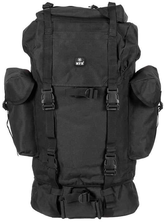 BW Kampfrucksack, 65 l,  Alu-Aussteifung, schwarz