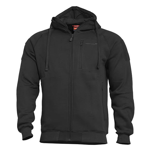 Taktischer Hoody LEONIDAS 2.0, schwarz