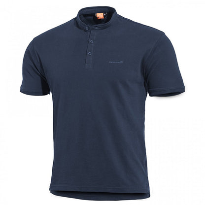 T-shirt Henley LEVANTES, marine