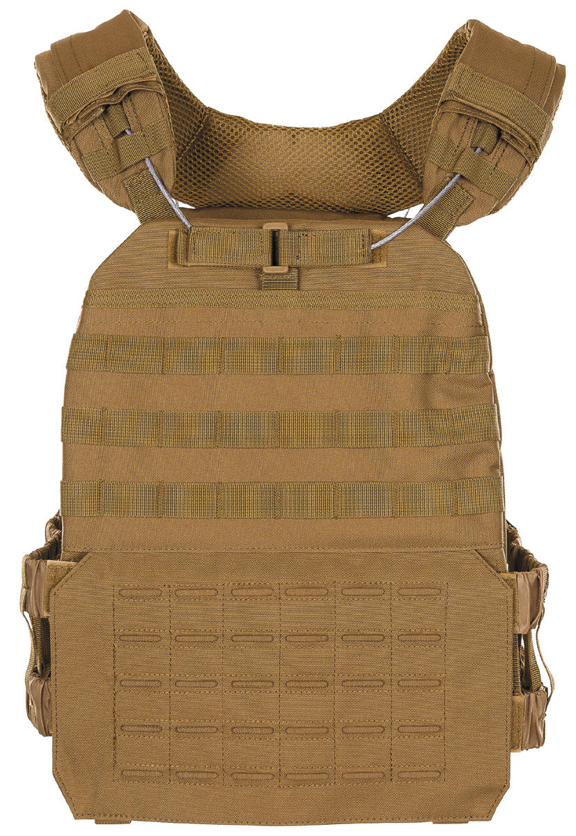 Gilet tactique, "Laser MOLLE", beige coyote