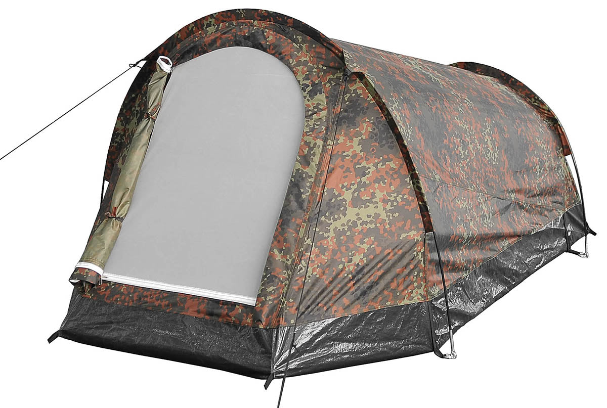 Tenda a tunnel, "Hochstein", flecktarn, 2 persone