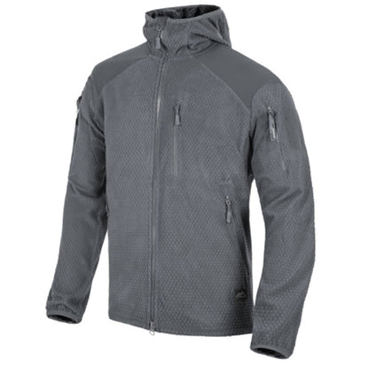 Felpa leggera ALPHA HOODIE JACKET, grigio ombra