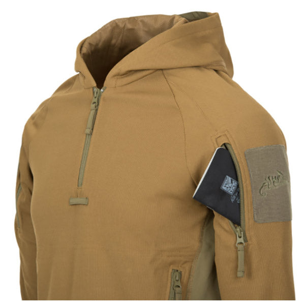 Tactical Hoodie RANGE TOPCOOL, olive green/black