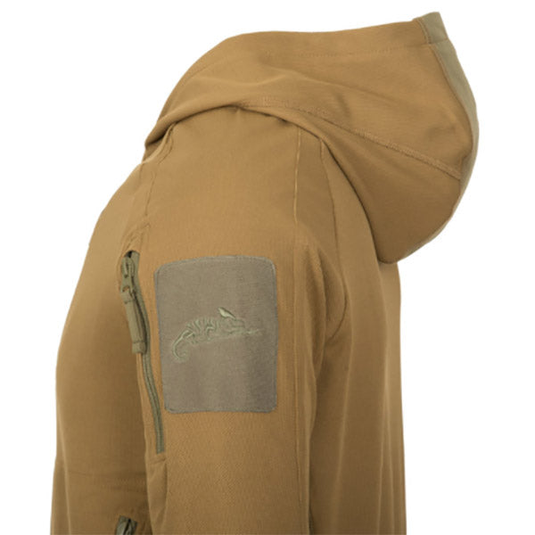 Sweat à capuche tactique RANGE TOPCOOL, vert olive/noir