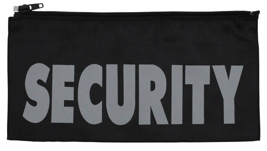 Badge "Security", grande 27 x 13 cm, con cerniera