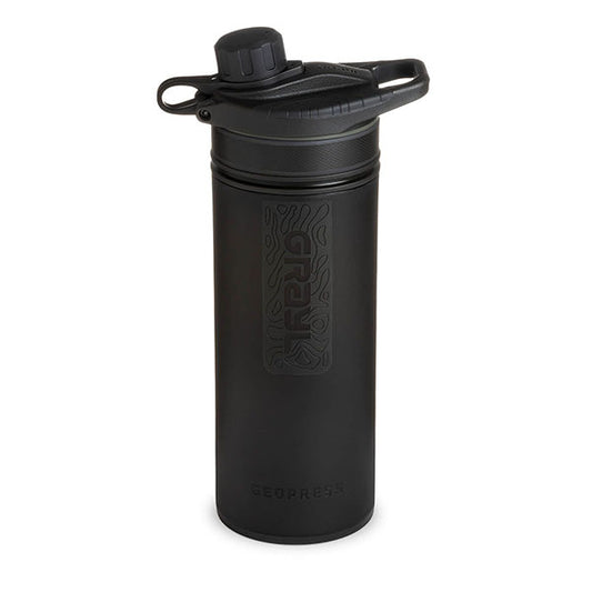 Wasserfilter GEOPRESS PURIFIER BOTTLE, 0.7L, covert black