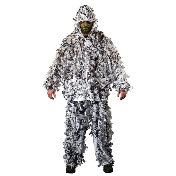 Tarnanzug / Ghillie Suit WINTER FOREST, one size