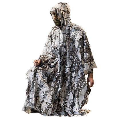 Tarn-Poncho/Ghillie-Poncho WINTER FOREST