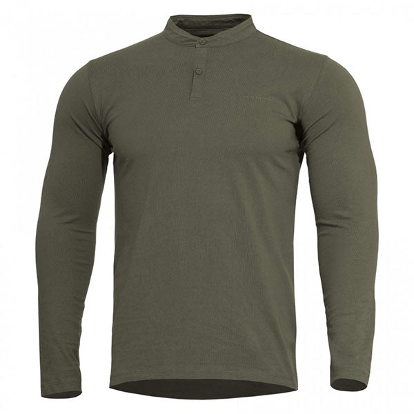 Henley Shirt ROMEO 2.0, olive