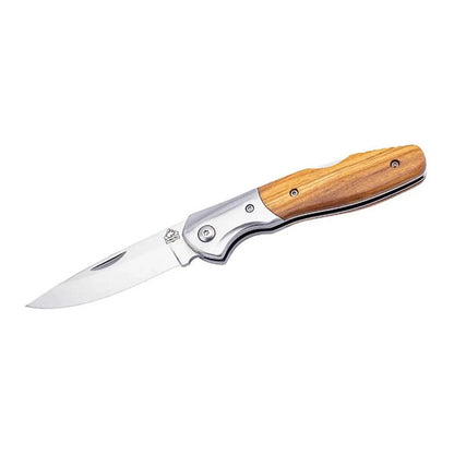 Coltello tascabile in legno d'ulivo