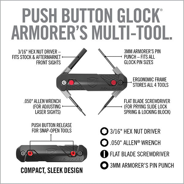 Outil pistolet OUTIL 4-EN-1 POUR GLOCK