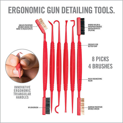 Reinigungsset ACCU-GRIP PICKS & BRUSHES