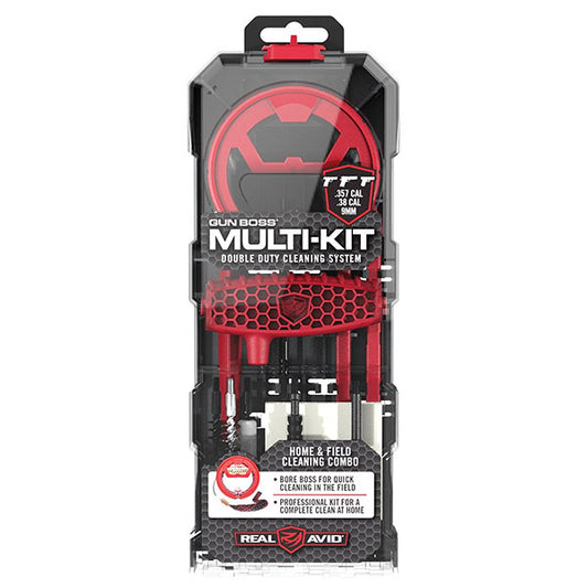 Set di pulizia GUN BOSS MULTI-KIT - .357CAL/.38CAL/9MM