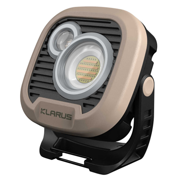 LED-Campinglampe WL3, 1'500 Lumen, (inkl. Akku), tan