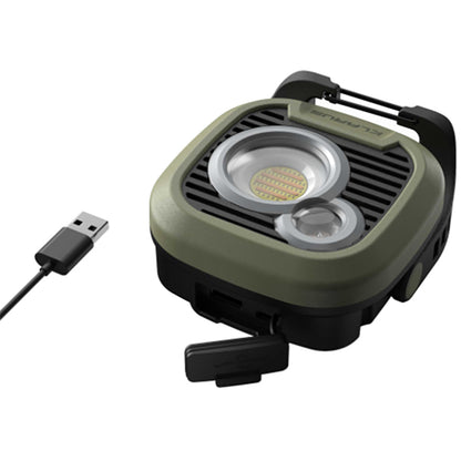 Lampe de camping LED WL3, 1 500 lumens (batterie incluse), verte