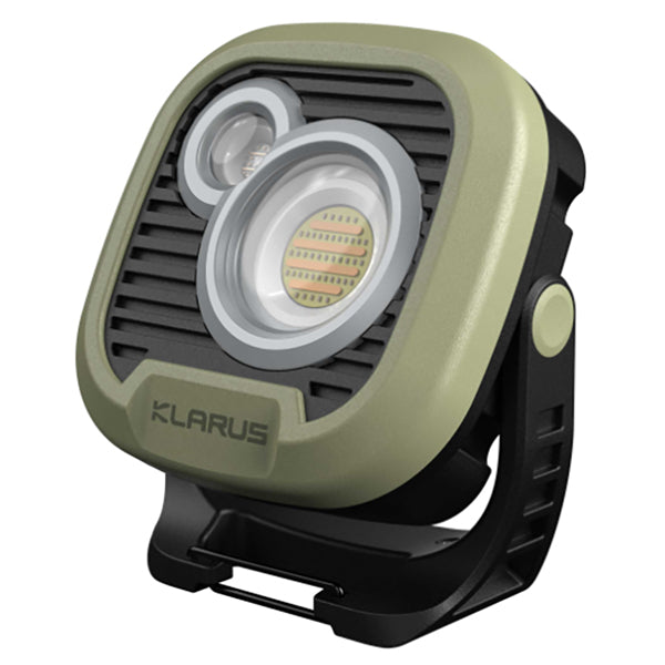 Lampe de camping LED WL3, 1 500 lumens (batterie incluse), verte