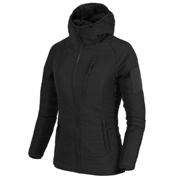 WOMENS WOLFHOUND HOODIE JACKET, black