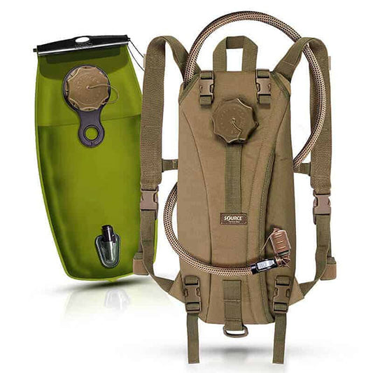 Sac à dos tactique d'hydratation TACTICAL 2L, noir