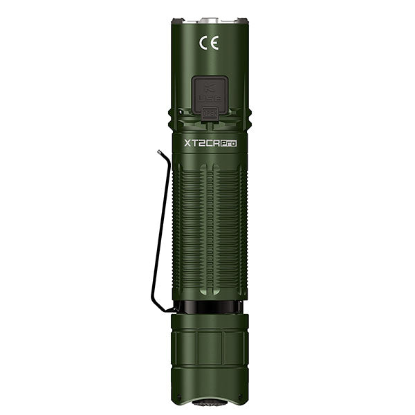 Lampe de poche LED XT2CR PRO OLIVE, 2 100 lumens (batterie incluse)