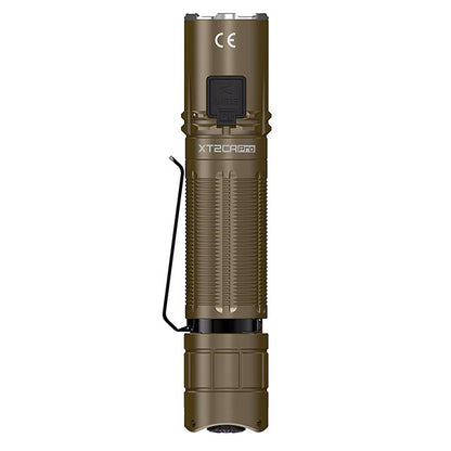 Lampe de poche LED XT2CR PRO DESERT TAN, 2 100 lumens (batterie incluse)