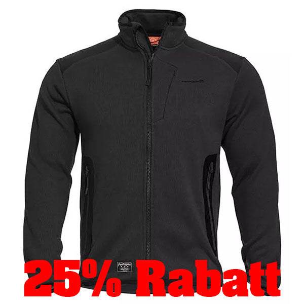 Giacca in pile AMINTOR, nera 2XL