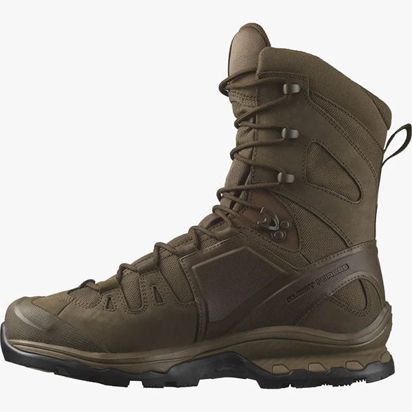 Chaussure de combat QUEST 4D FORCES 2 HIGH GTX EN, marron terre