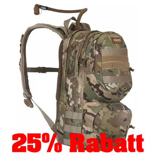 Zaino idratazione tattico COMMANDER 10L, multicam