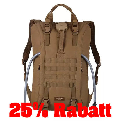 Sac d'hydratation tactique AQUASOURCE 20L, coyote