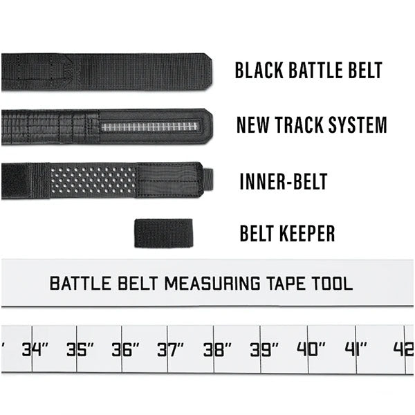 Kampfgurt BLACK BATTLE BELT B1 COMPLETE KIT, black