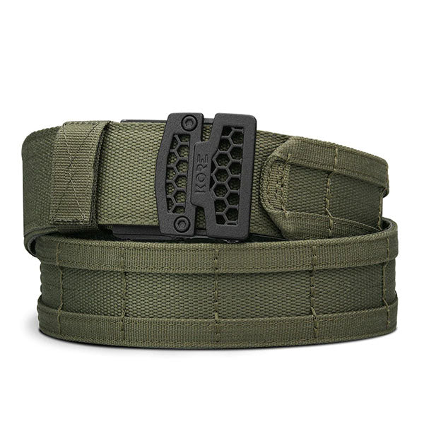 Ceinture de combat RANGER GREEN BATTLE BELT B1 COMPLETE KIT, vert ranger