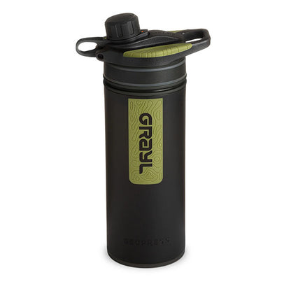 Wasserfilter GEOPRESS PURIFIER BOTTLE, 0.7L, black camo