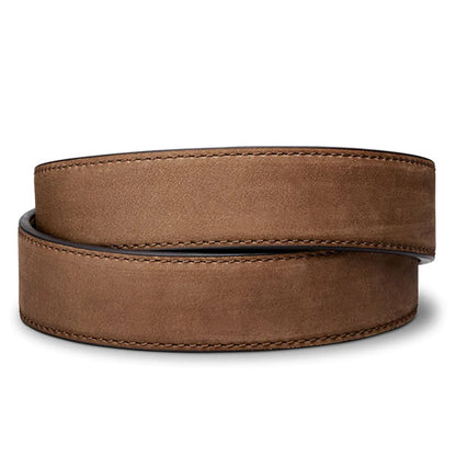 Sangle de ceinture BUFFALO LEATHER GUN BELT, MARRON (sans boucle de ceinture)