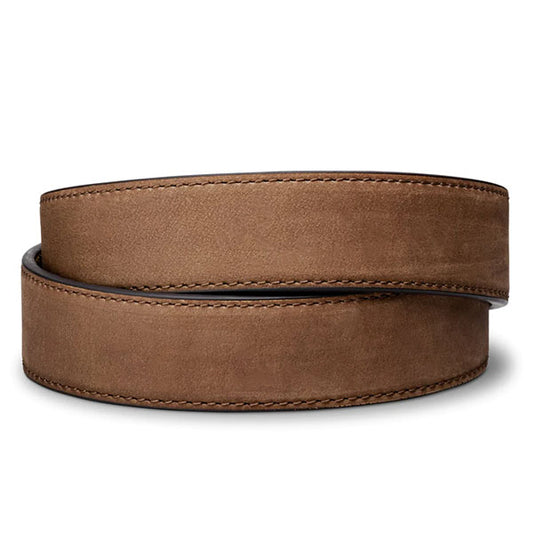 Gürtelriemen BUFFALO LEATHER GUN BELT, BROWN (ohne Gurtschnalle)