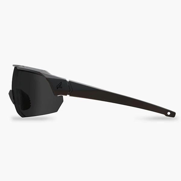 Lunettes de soleil ARC LIGHT, monture noire / lentille polarisée pare-vapeur de fumée (AL16PVS)