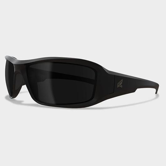 Sonnenbrille HAMEL, SOFT TOUCH MATTE BLACK THIN TEMPLE FRAME, POLARIZED SMOKE Vapor Shield Lens (TXH716VS-TT)